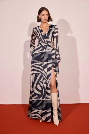 Carla Ruiz 52084 - Navy Print